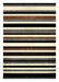 Likewise Matting linea natural Brown, Multicoloured Living Room Striped Rug.