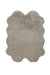Homemaker luxury faux fur natural Beige Living Room Shaggy Rug.