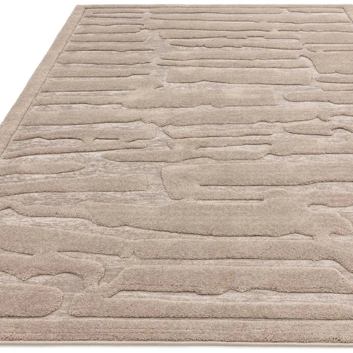 Asiatic valley natural path Beige Living Room Geometric Rug.
