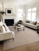 Asiatic valley natural route Beige Living Room Geometric Rug.