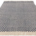 Asiatic vigo navy Blue, Navy Living Room Wool Rug.