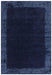 Asiatic ascot navy Blue, Navy Living Room Wool Rug.