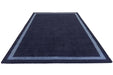 Asiatic albi navy Blue, Navy Living Room Wool Rug.
