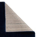 Think Rugs lux shaggy navy Blue, Navy Living Room Shaggy Rug.