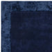 Asiatic ascot navy Blue, Navy Living Room Wool Rug.