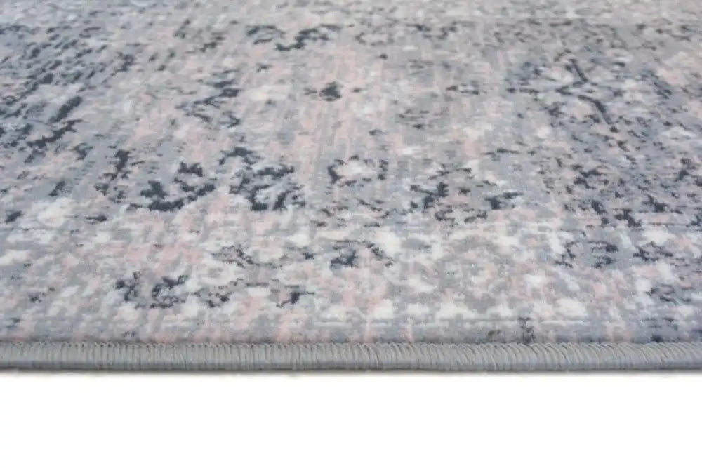 Homemaker maestro new trad grey pink Grey Living Room  Rug.