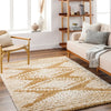 Surya usg nuria 2327 orange Orange Living Room Geometric Rug.
