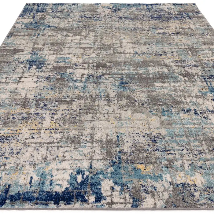 Asiatic nova nv40 illusion blue Blue Living Room  Rug.