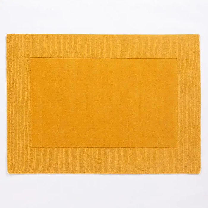 Esselle mayfair esme ochre Yellow Living Room Wool Rug.