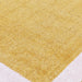 Asiatic albi ochre Yellow Living Room Wool Rug.