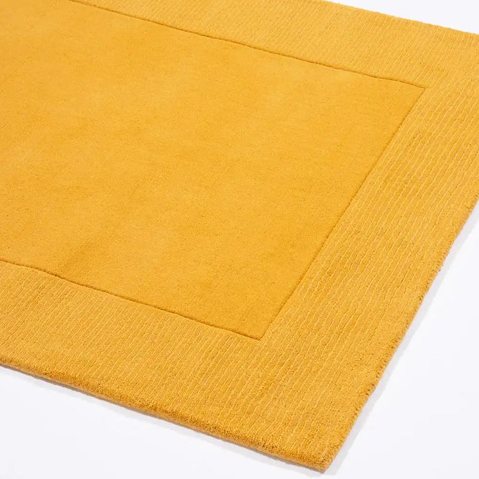 Esselle mayfair esme ochre Yellow Living Room Wool Rug.