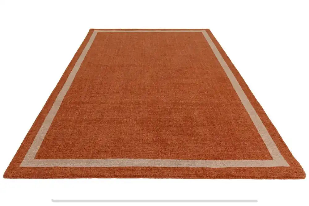 Asiatic albi orange Orange Living Room Wool Rug.