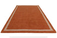 Asiatic albi orange Orange Living Room Wool Rug.