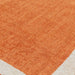 Asiatic albi orange Orange Living Room Wool Rug.