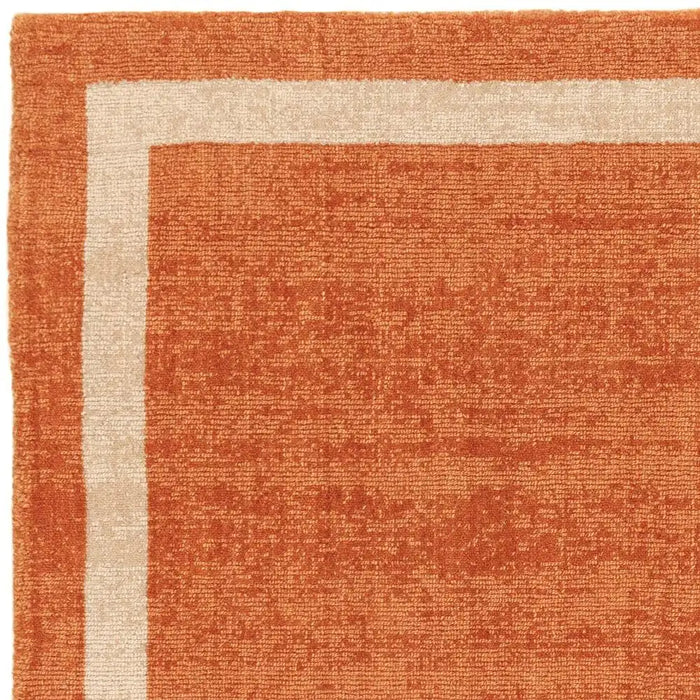 Asiatic albi orange Orange Living Room Wool Rug.