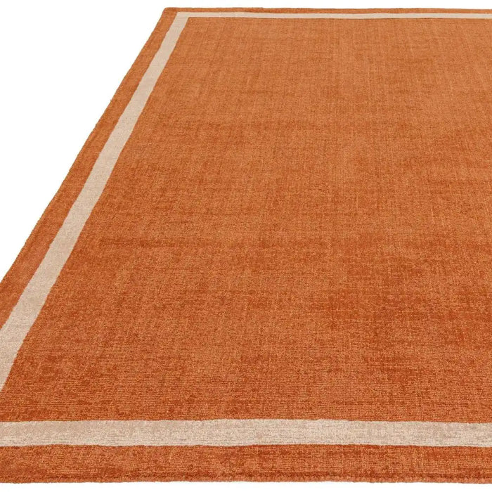 Asiatic albi orange Orange Living Room Wool Rug.