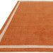 Asiatic albi orange Orange Living Room Wool Rug.