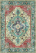 Likewise Matting persian classic parisa Blue, Multicoloured Living Room Moroccan Rug.
