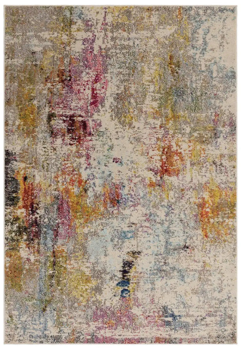 Asiatic colores cloud pixel co07 Multicoloured Living Room  Rug.