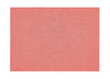 Origins hug rug woven plain coral pink Pink Living Room Flat Weave Rug.