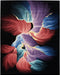 Nourison prismatic prs34 black Black, Multicoloured Living Room Wool Rug.