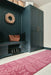 Woven Edge woven edge runners regalia c4 pink Pink Living Room Wool Rug.