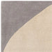 Asiatic reef rf25 mid century teal Grey, Multicoloured Living Room Wool Rug.