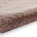 Think Rugs super teddy sheepskin rose Pink Living Room Shaggy Rug.