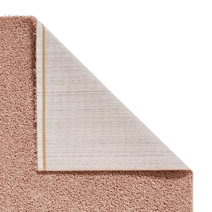 Think Rugs bali rose Pink Living Room Shaggy Rug.