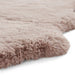 Think Rugs super teddy sheepskin rose Pink Living Room Shaggy Rug.