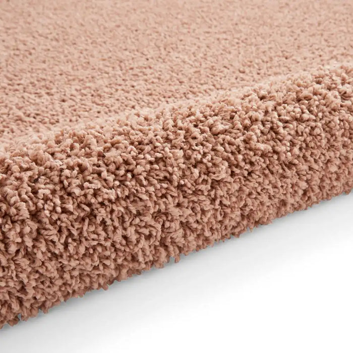 Think Rugs bali rose Pink Living Room Shaggy Rug.