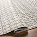 Surya elz rosemary 2369 grey Grey Living Room Geometric Rug.