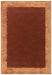Asiatic ascot rust Orange Living Room Wool Rug.