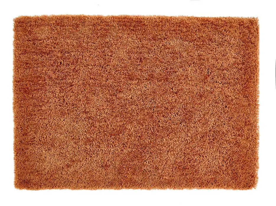 Origins chicago rust Orange Living Room Shaggy Rug.
