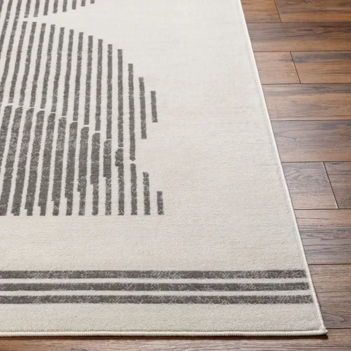 Surya pss sadie 2363 grey Cream Living Room  Rug.