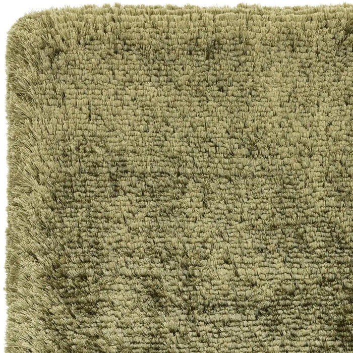 Asiatic plush sage green  Living Room Shaggy Rug.