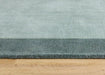 Origins borders sage green Green Living Room Wool Rug.