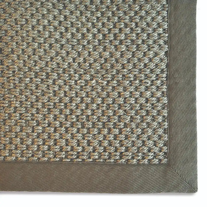 Origins origins sisal sage green with sage green border Green Living Room Natural Fibre Rug.