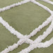 Asiatic infinity sage Green Living Room Wool Rug.