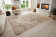 Hanse Home terrain sand cream brown Brown, Cream Living Room Moroccan Rug.