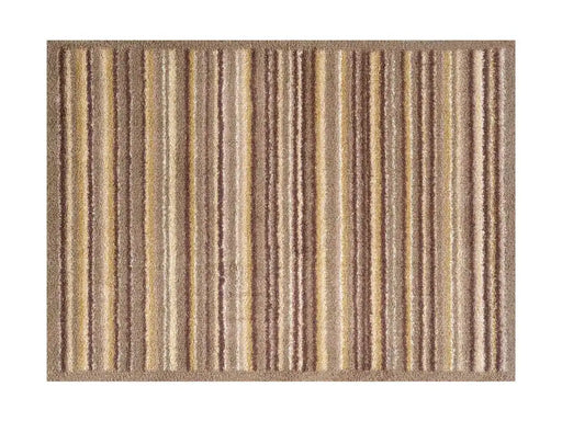 Turtle Mat turtle designs sandstone stripe Brown Kitchen  Washable Rug.