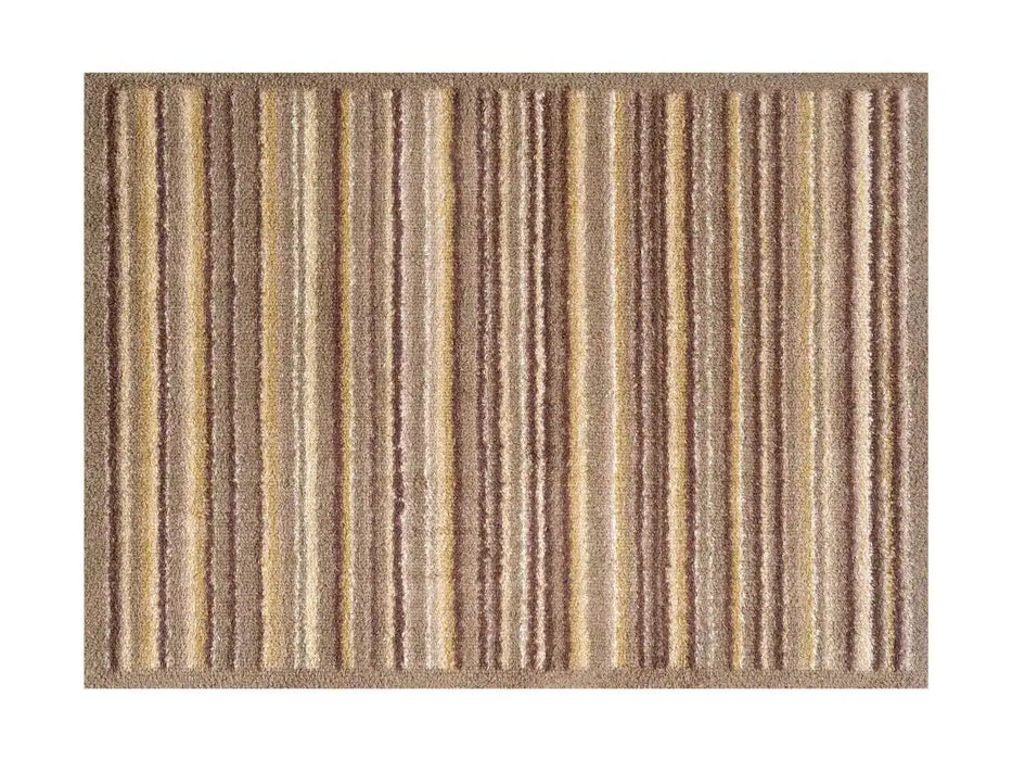 Turtle Mat turtle designs sandstone stripe Brown Kitchen  Washable Rug.
