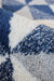 Homemaker snug melrose scandi navy Blue, Navy Living Room Geometric Rug.