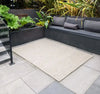 Woven Edge wanderlust sea island Beige Living Room  Rug.