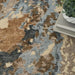Nourison silk shadows sha23 beige blue Blue, Beige Living Room  Rug.