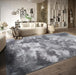 Elle Decoration elle cosy silver Grey Living Room Shaggy Rug.
