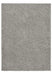 Homemaker jazz shaggy silver Grey Living Room Shaggy Rug.
