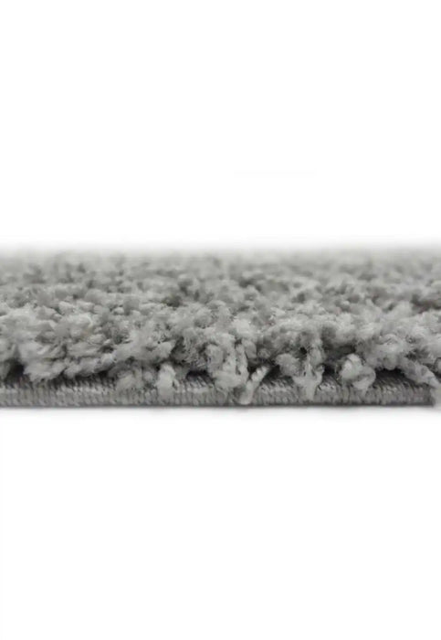 Homemaker jazz shaggy silver Grey Living Room Shaggy Rug.