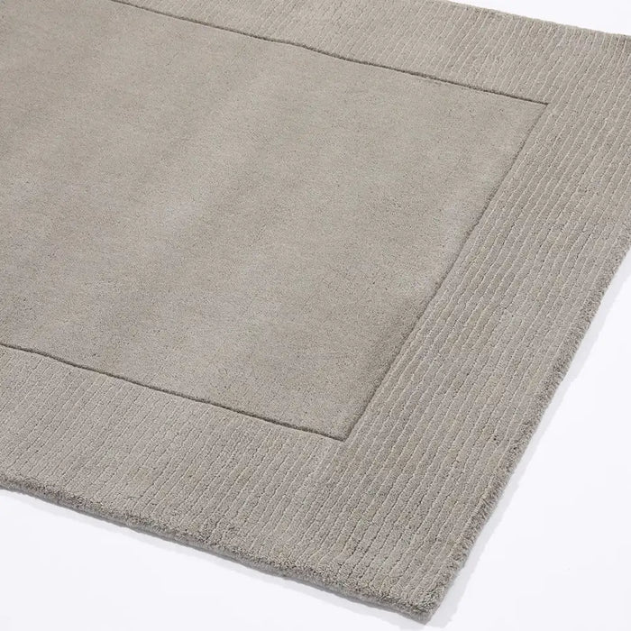 Esselle mayfair esme silver Grey Living Room Wool Rug.