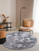 Elle Decoration elle cosy silver Grey Living Room Shaggy Rug.